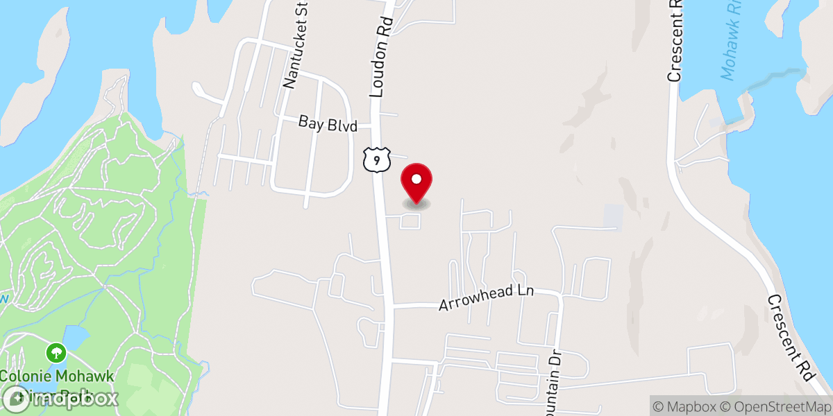Map showing location of Grace Bible Church