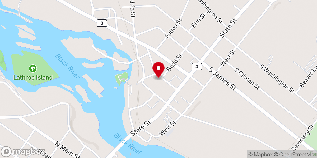 Map showing location of East Carthage Contracting