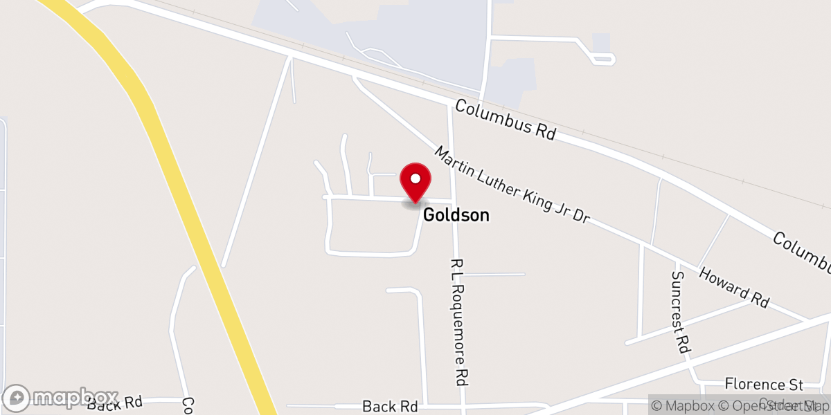 Map showing location of Westside Church Of God In Christ