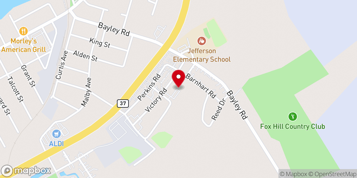 Map showing location of The Salvation Army of Massena, NY