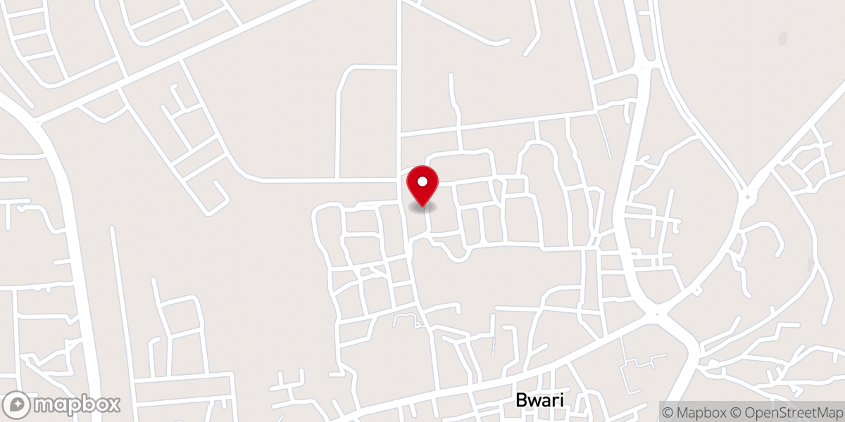 Map showing location of Christ Embassy kuchiko Bwari