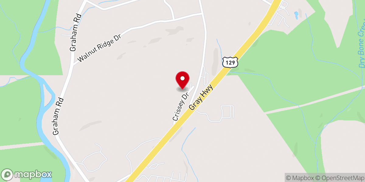 Map showing location of New Renaissance Memorial Baptist Church