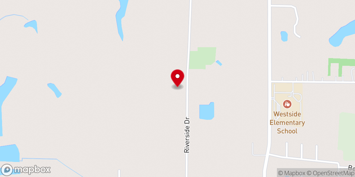 Map showing location of The Vineyard Church of Valdosta