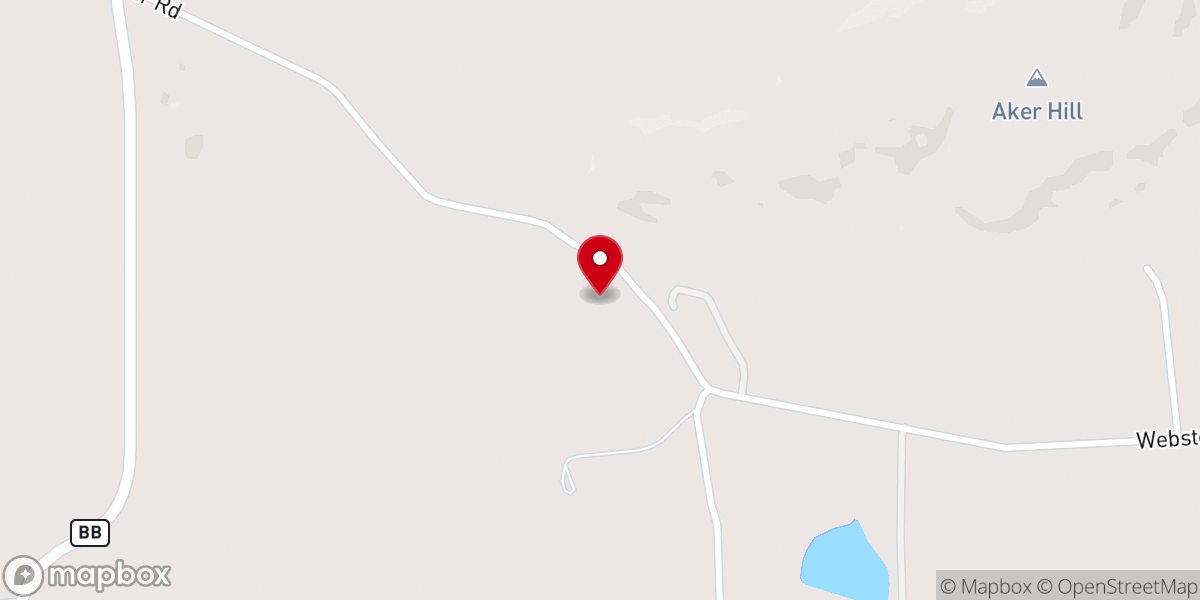 Map showing location of Pleasant Grove Missionary Baptist Church