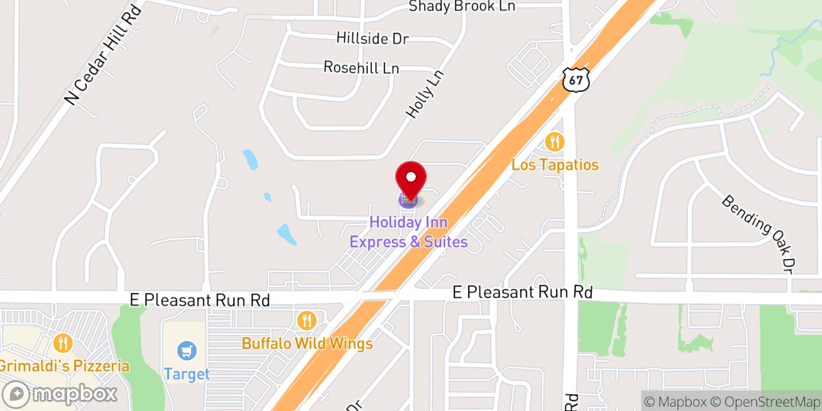 Map showing location of We Are One Kingdom Ministries
