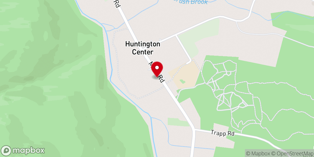 Map showing location of Huntington Town Administration