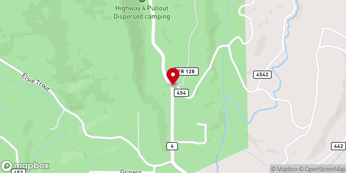 Map showing location of Stillwater Pass