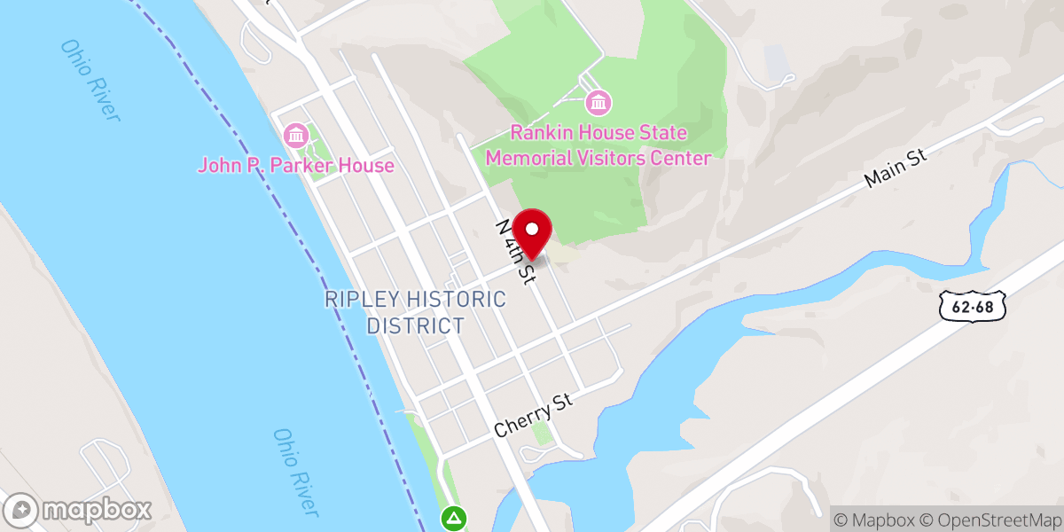Map showing location of Saint Michaels Catholic Church