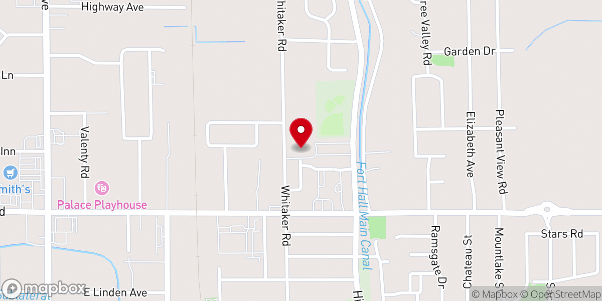 Map showing location of The Church of Jesus Christ of Latter-day Saints