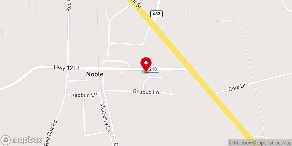 Map showing location of United Pentecostal Church