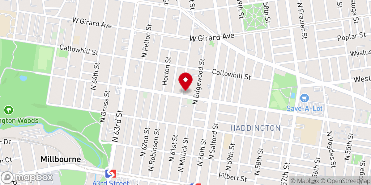 Map showing location of Zion Pentecostal Church of God of New Direction