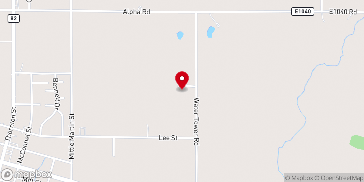 Map showing location of Vian Trinity Free Holiness Church
