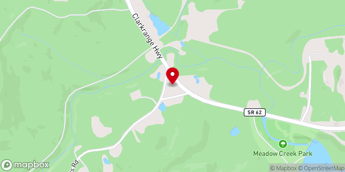 Map showing location of Faith Bible Holiness Church