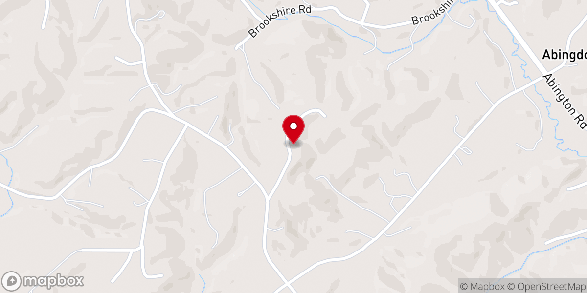 Map showing location of Living Water Fellowship