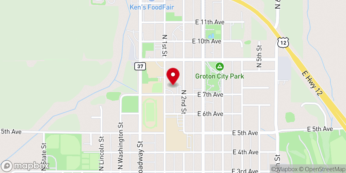 Map showing location of Churches