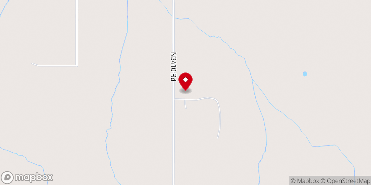 Map showing location of Shady Grove Church