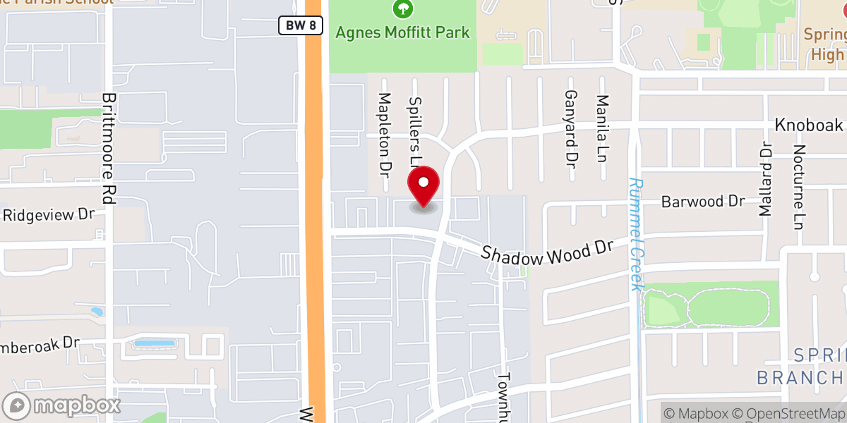 Map showing location of St Catherine of Siena Catholic Church