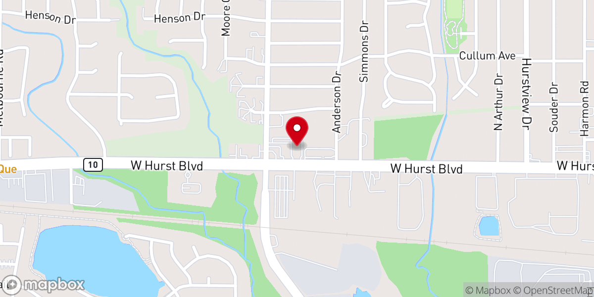 Map showing location of Life Fellowship Child Dev Center