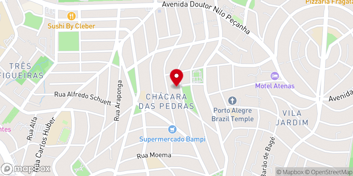 Map showing location of Paróquia Nossa Senhora do Perpétuo Socorro