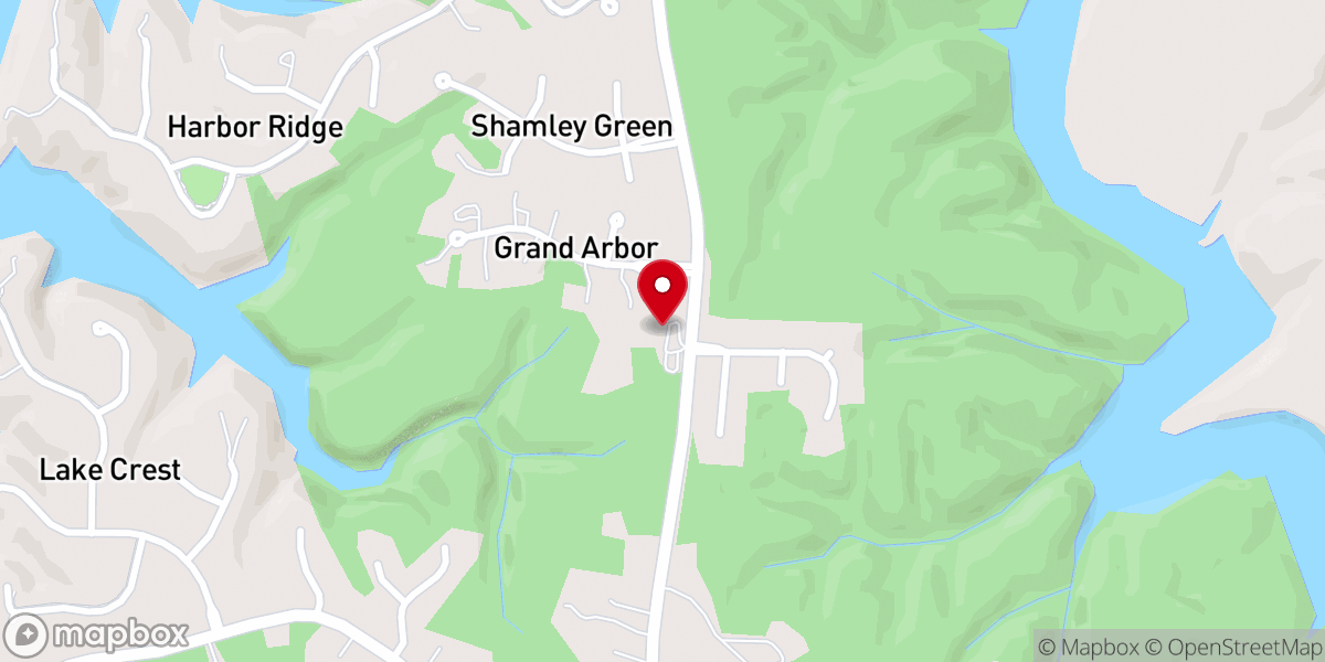 Map showing location of Unitarian Universalist Congregation of Tuscaloosa