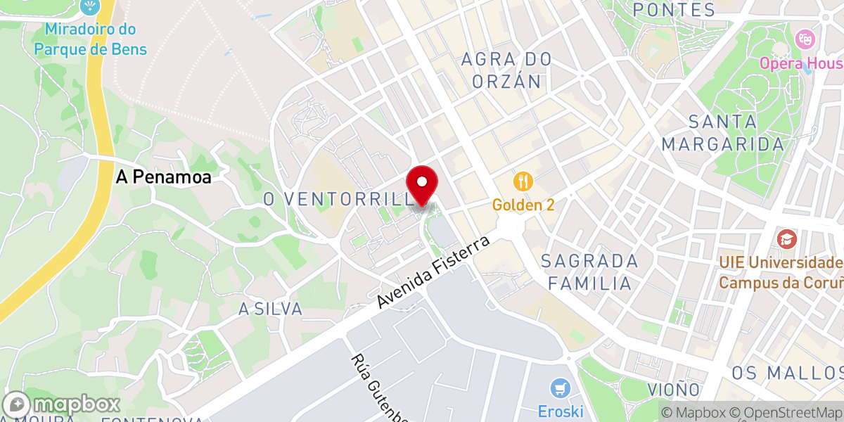 Map showing location of C. Monasterio de Caaveiro, 40, 1