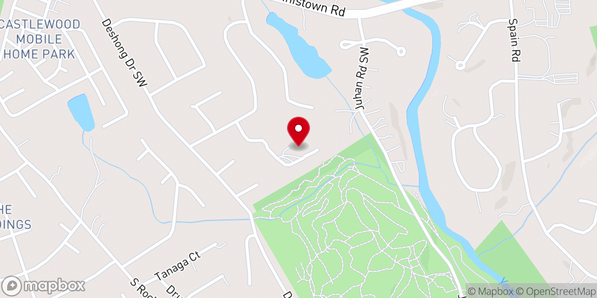 Map showing location of Renew World Outreach