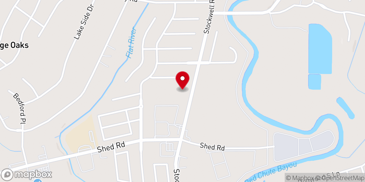 Map showing location of Stockwell Road Missionary Baptist
