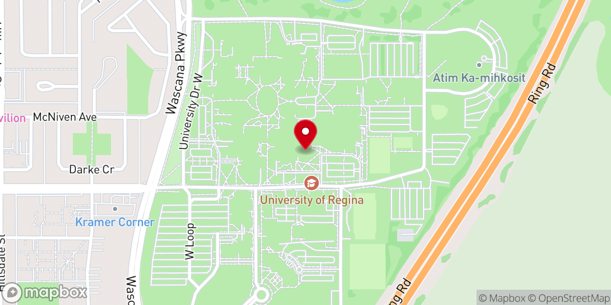 Map showing location of Education Auditorium (EA)