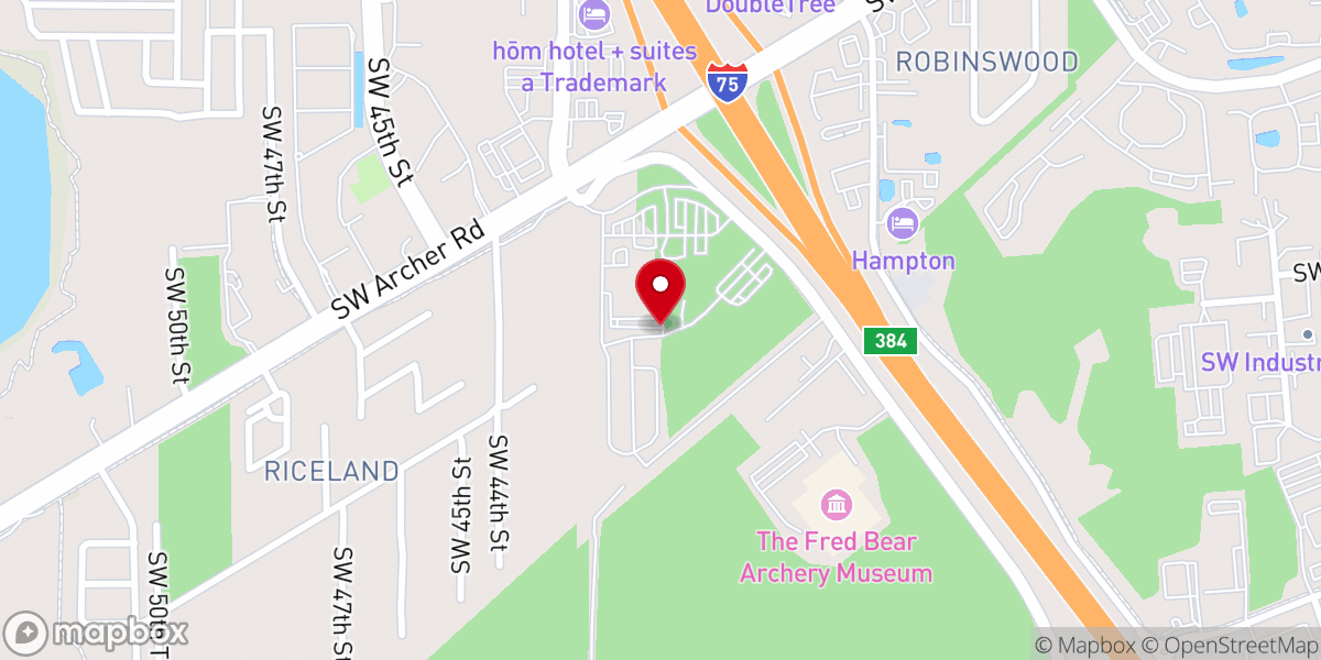 Map showing location of Redeeming Faith and Anointing Ministries Inc