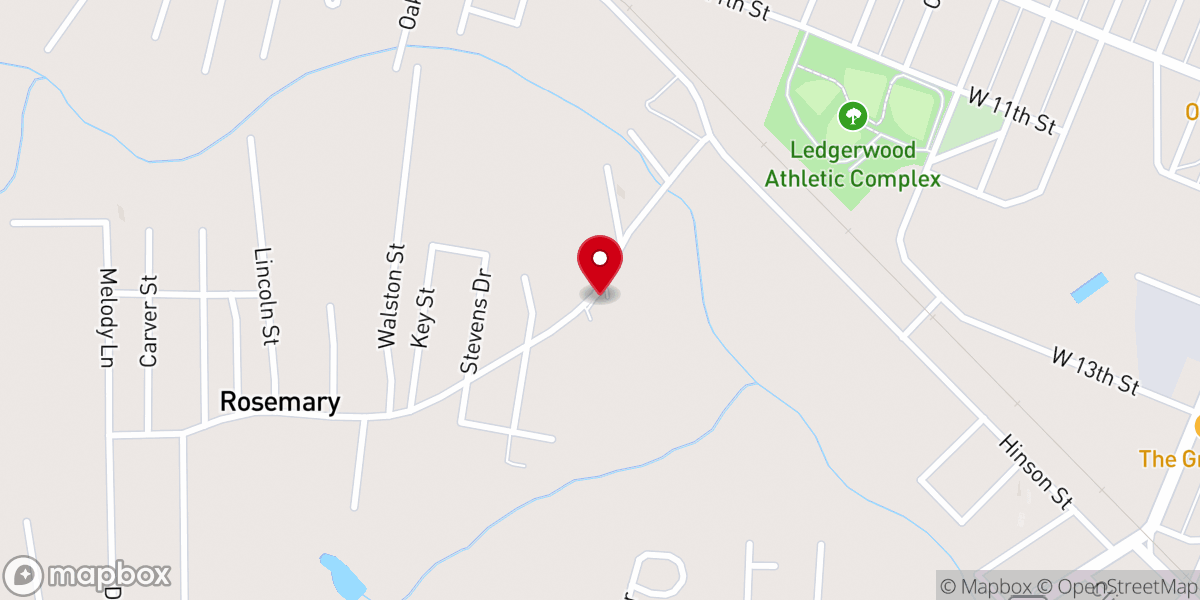Map showing location of Lighthouse of Deliverance Church