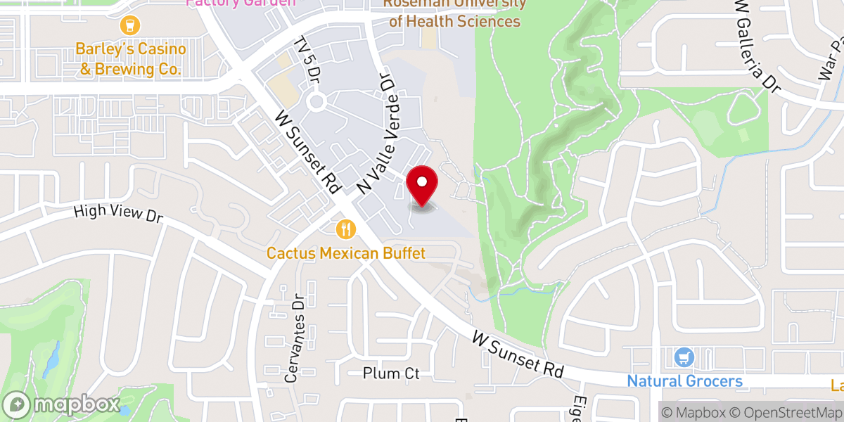 Map showing location of GV Christian Center