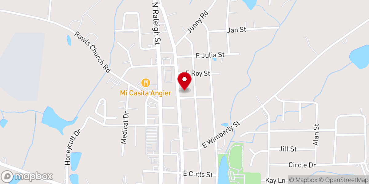 Map showing location of Iglesia Bautista Reformada El Pacto