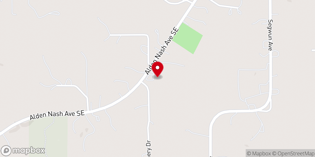 Map showing location of Christian Life Center