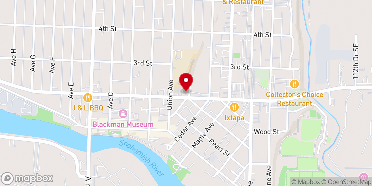 Map showing location of Garden City Grange #280