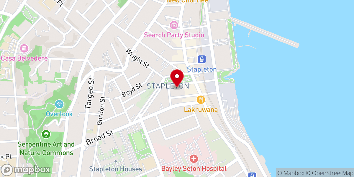 Map showing location of The Apostolic Church