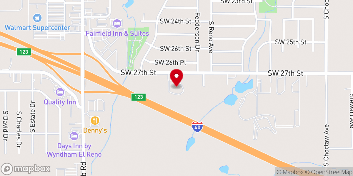 Map showing location of Legacy Community Christian Acadmy