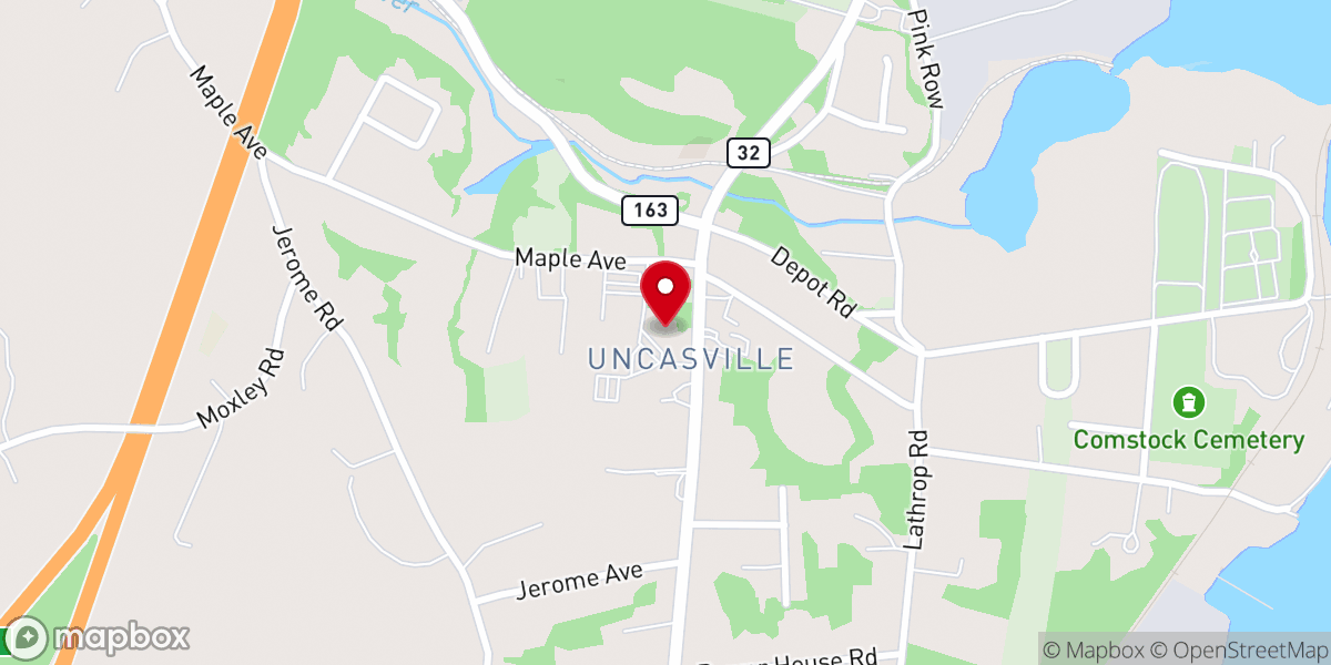 Map showing location of Montville Social Services