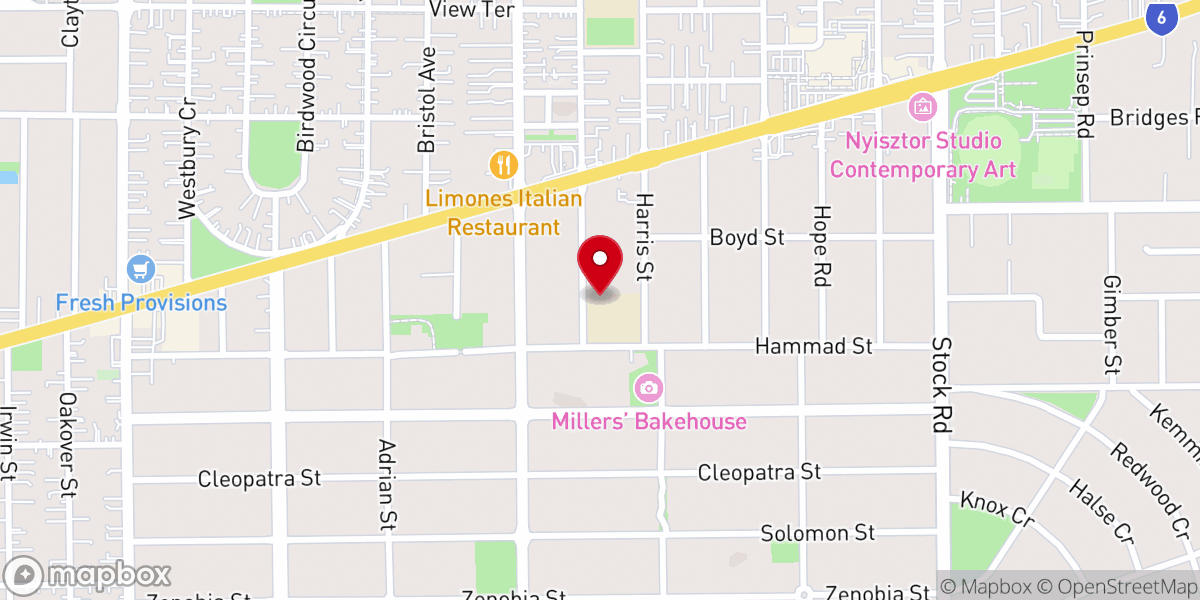 Map showing location of Our Lady Of Fatima Catholic Church