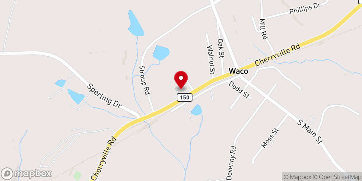 Map showing location of Unlimited Praise Church