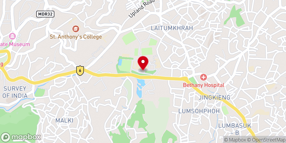 Map showing location of St.Edmund's Chapel