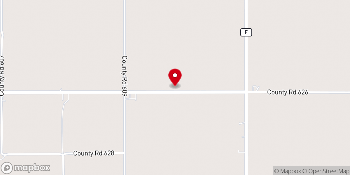 Map showing location of Forest Grove Church