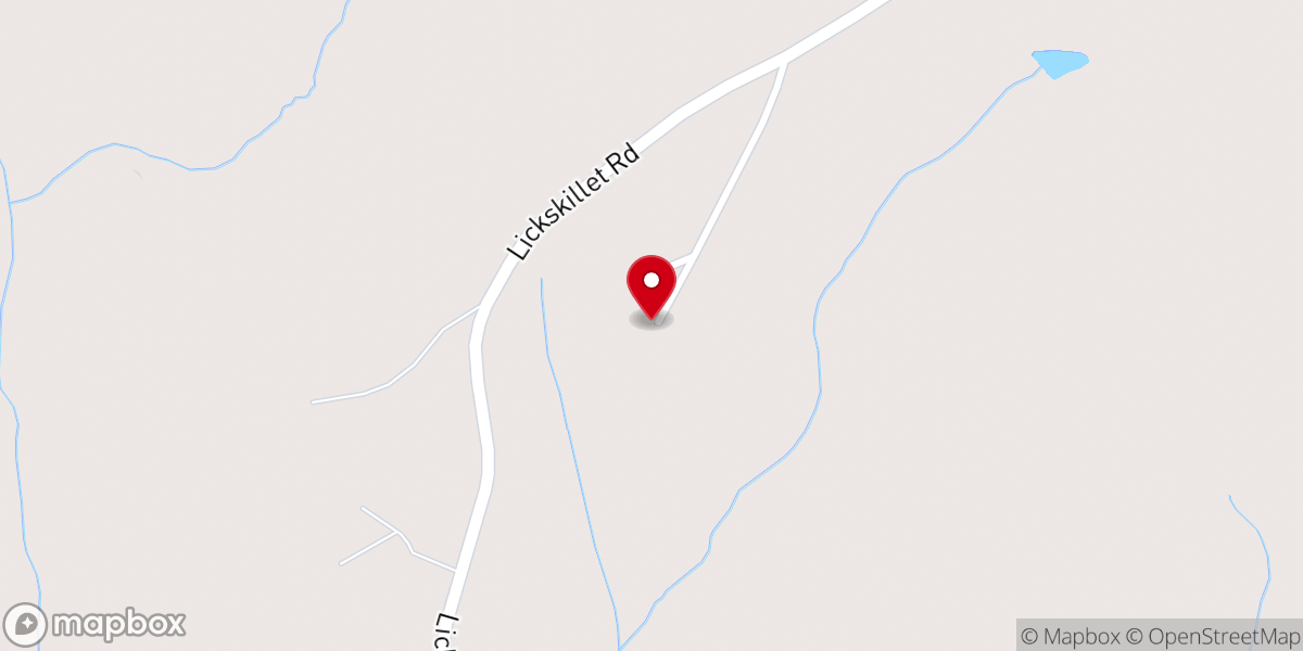 Map showing location of Shocco Chapel Missionary Baptist Church
