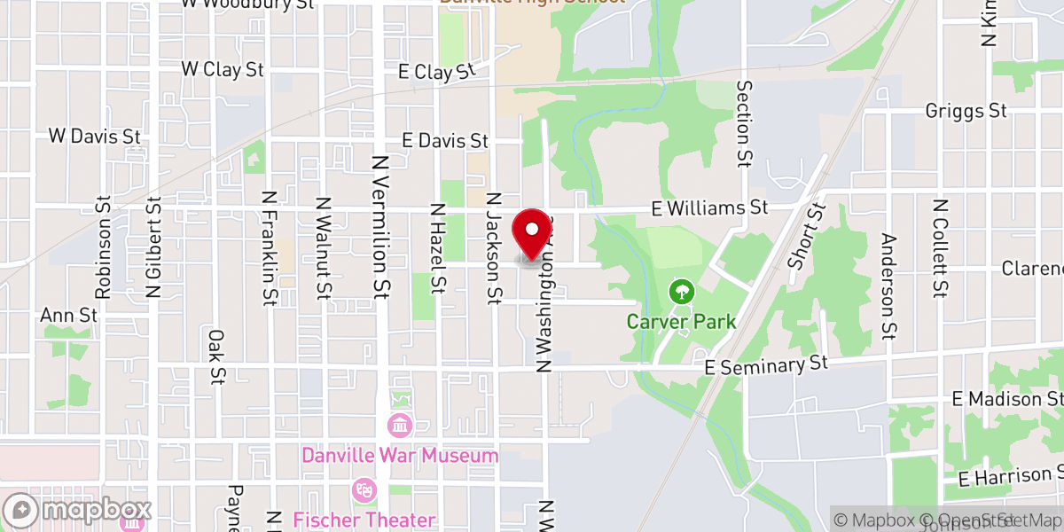 Map showing location of Victory Church of God