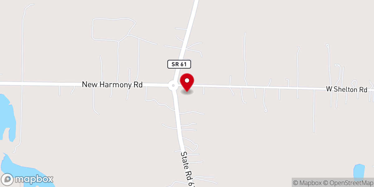 Map showing location of Living Hope Community Church