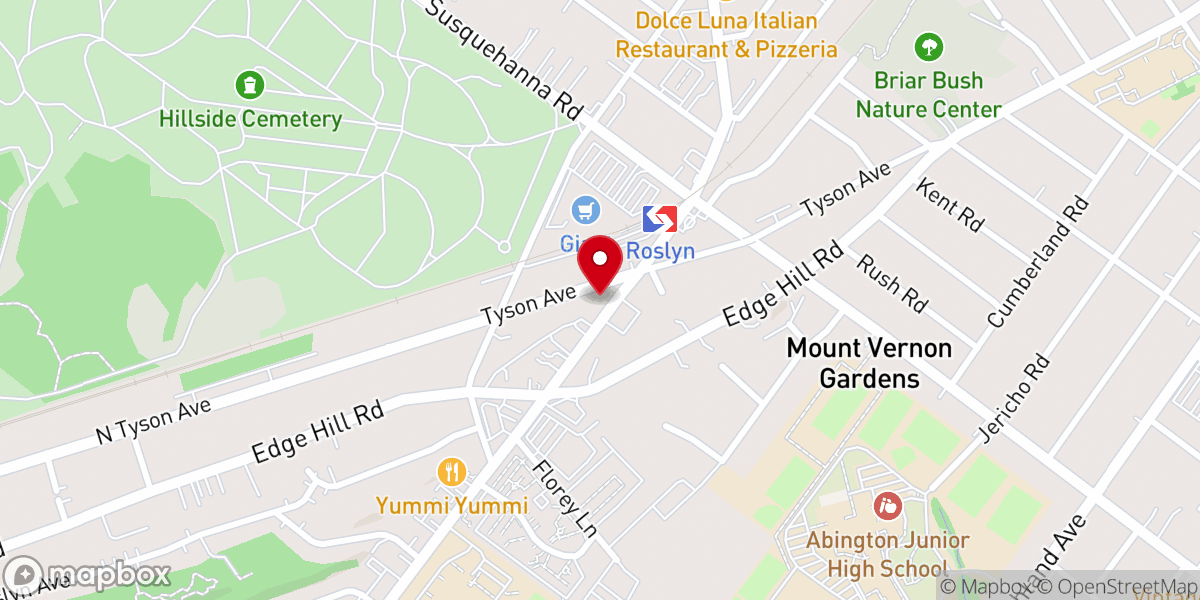Map showing location of New Hope Ministries