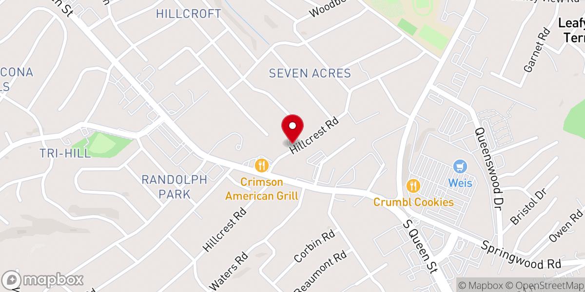 Map showing location of IGLESIA INTERNACIONAL APOSENTO ALTO INC INTERNATIONAL CHURCH UPPER ROOM