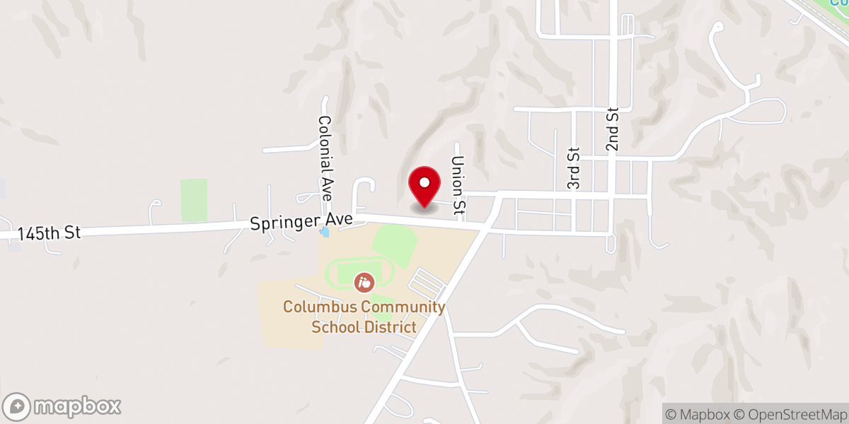 Map showing location of One Touch Ministries