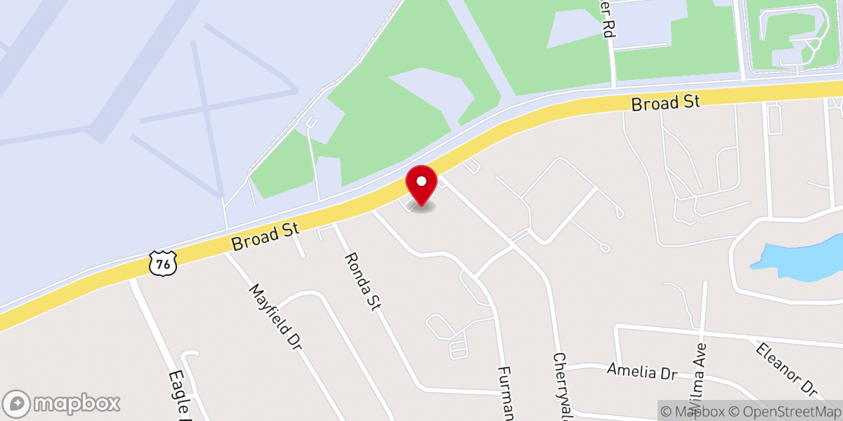 Map showing location of CPR church of the living word