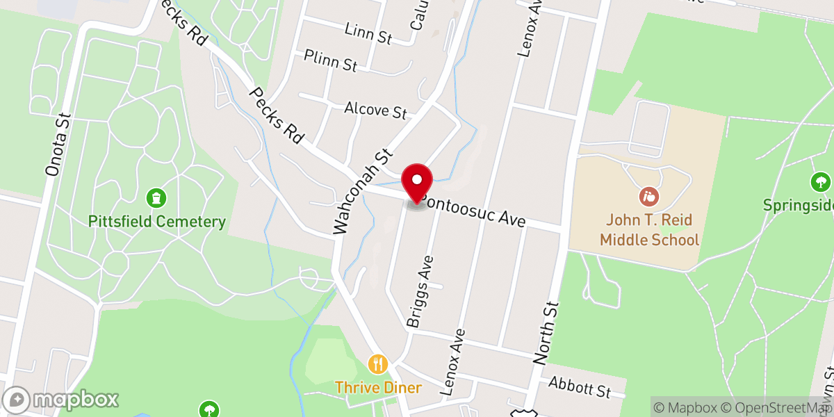 Map showing location of St Charles Borromeo Catholic Church