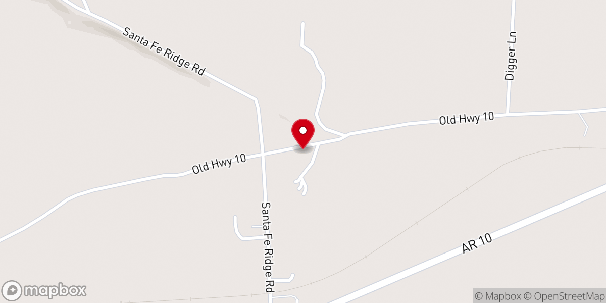 Map showing location of Bethlehem Missionary Baptist